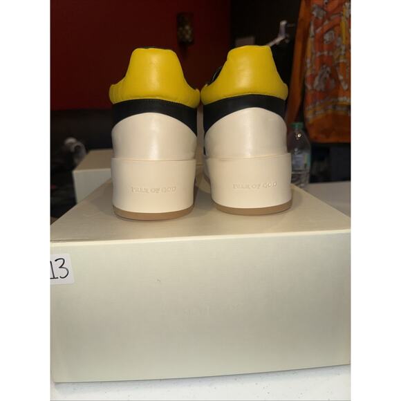 Fear of God Basketball Mid \'Yellow Black\' Size 43 Brand New (10 Mens) main image 5